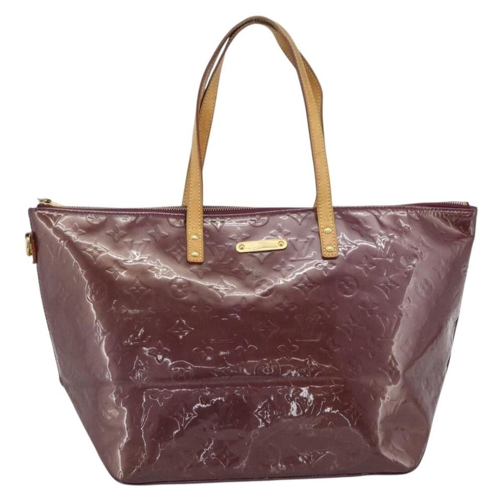 Louis Vuitton Monogram Vernis Bellevue GM Tote Bag Purple